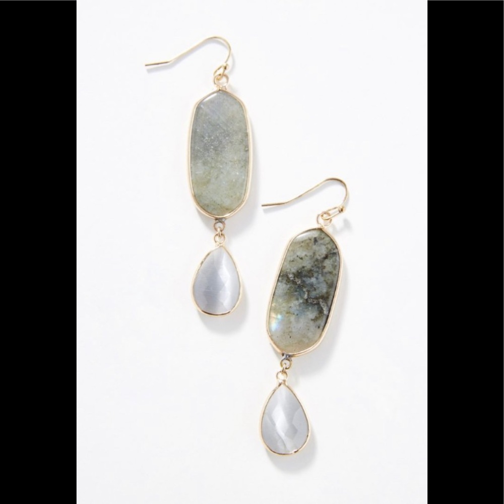 SOLD: Anthropologie Miri Drop Earrings NWT! - Picture 1 of 6